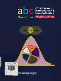Image of Abc of research methodolody and biostatistics