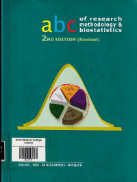 Image of Abc of research methodology & biostatistics