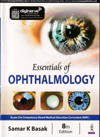 Image of Essentials of ophthalmology.