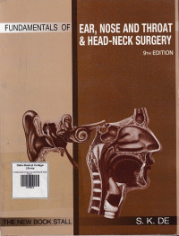 Image of Fundamentals of ear, nose and throat & head-neck surgery