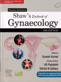 Image of Howkins & Bourne Shaw’s text book of gynaecology.