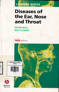Image of Lecture notes. Diseases of the ear, nose and throat