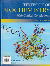 Image of Textbook of biochemistry : with clinical correlations
