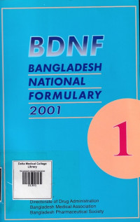 Image of Bangladesh national formularies