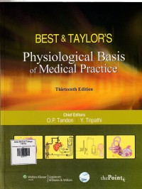 Image of Best and Taylor's Physiological basis of medical practice