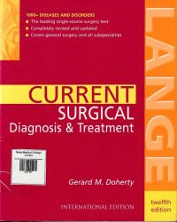 Image of Current diagnosis and treatment surgery