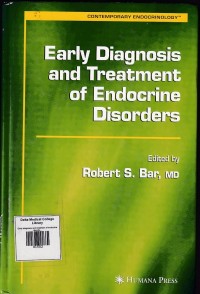 Image of Early diagnosis and treatment of endocrine disorders