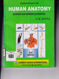 Image of Essentials of human anatomy : superior and inferior extremities