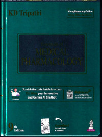 Image of Essentials of medical Pharmacology.