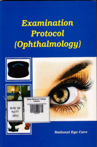 Image of Examination protocol: ophthalmology