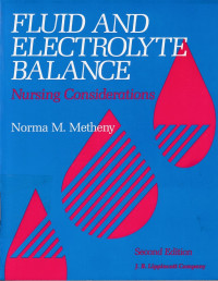 Image of Fluid and electrolyte balance : nursing considerations