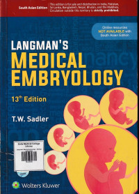 Image of Langman's Medical embryology