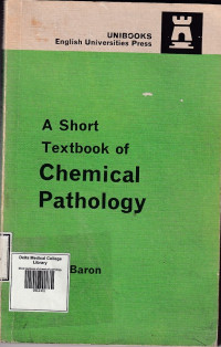 Image of Short textbook of chemical pathology