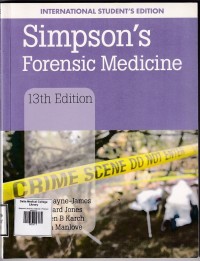 Image of Simpson's forensic medicine : Forensic medicine