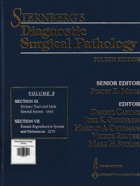 Image of Sternberg’s Diagnostic surgical pathology.  vol.03