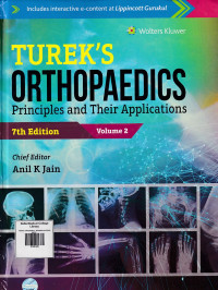 Image of Turek's orthopaedics : principles and their application.2 vol set.